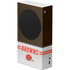 NFL Cleveland Browns White Striped Xbox Series S Console Skin